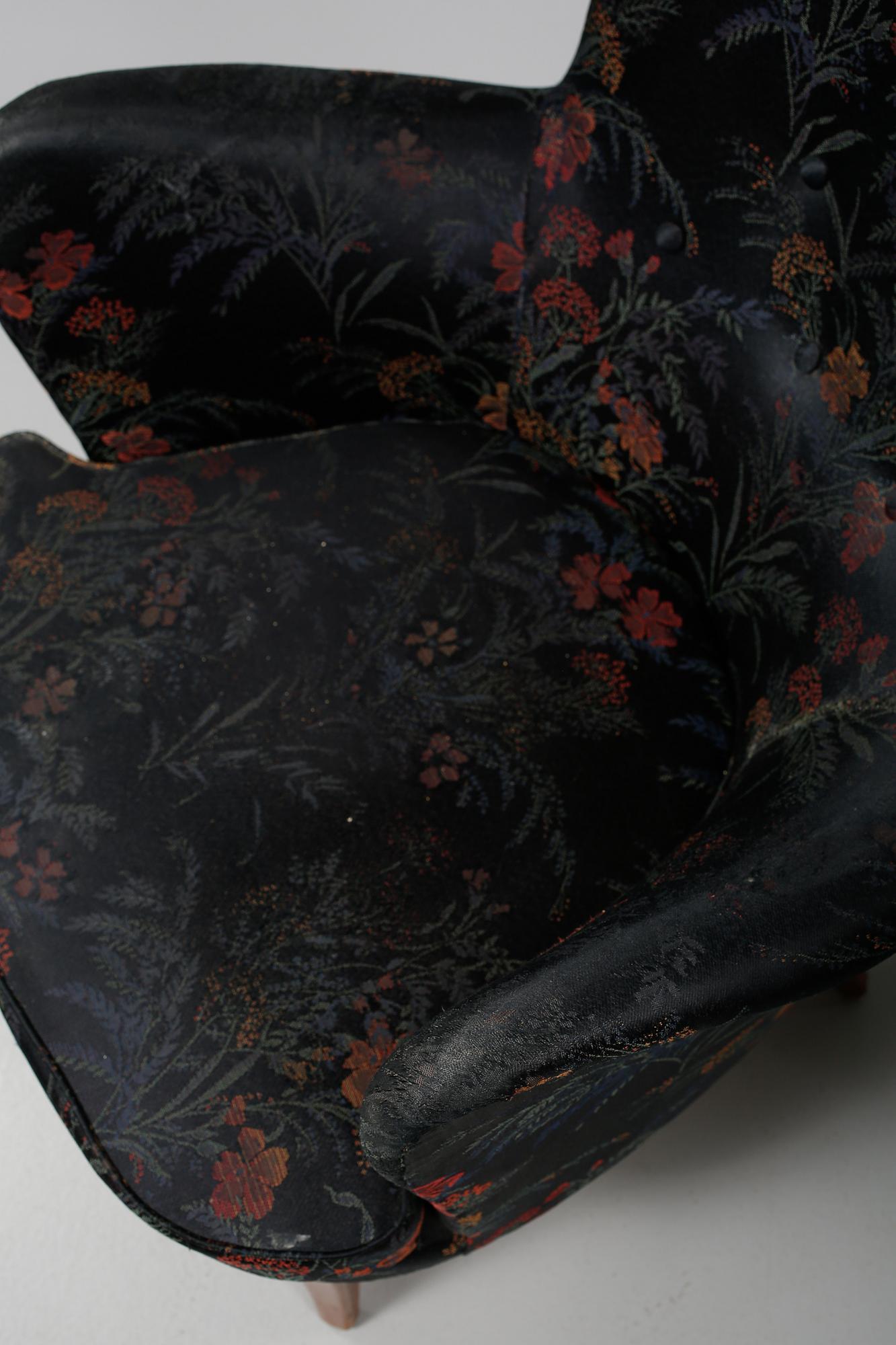 FÅTÖLJER, ett par, "Stora Furulid", Carl Malmsten, 1900-talets andra hälft.