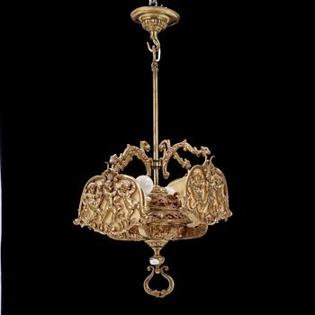 TAKLAMPA. Barockstil. 1900-tal.