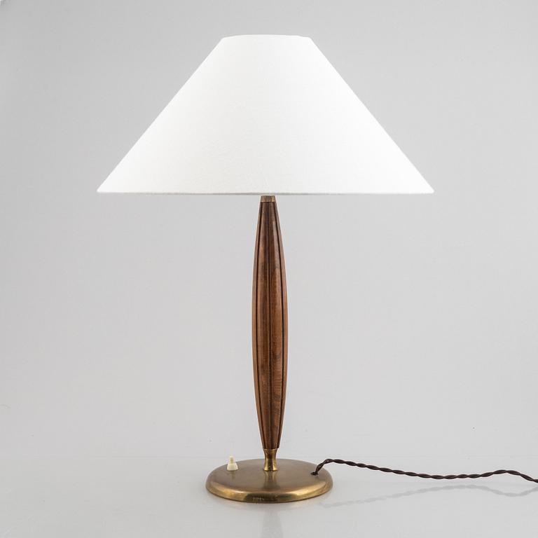 Karlskrona Lampfabrik, bordslampa, modell "2945 S", 1950-tal.