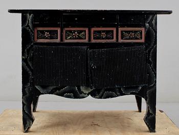 MÖSSBORD, allmoge, Järvsö, Hälsingland. 1800-tal.