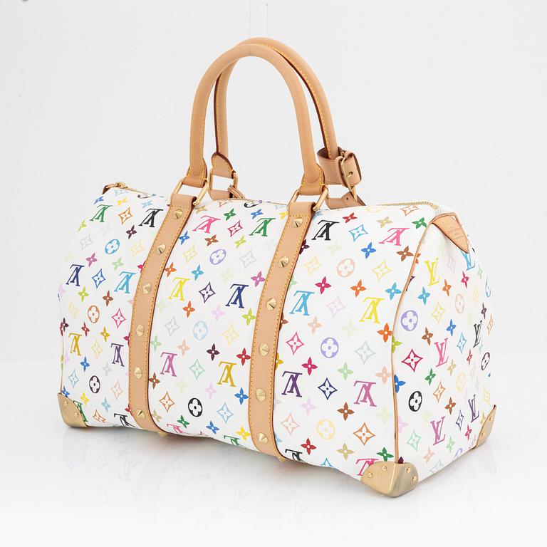 Louis Vuitton, A multi color 'Keepall cloth travel bag', 2003.