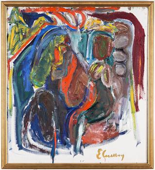 ERLAND CULLBERG, oil on canvas, signed E. Cullberg.