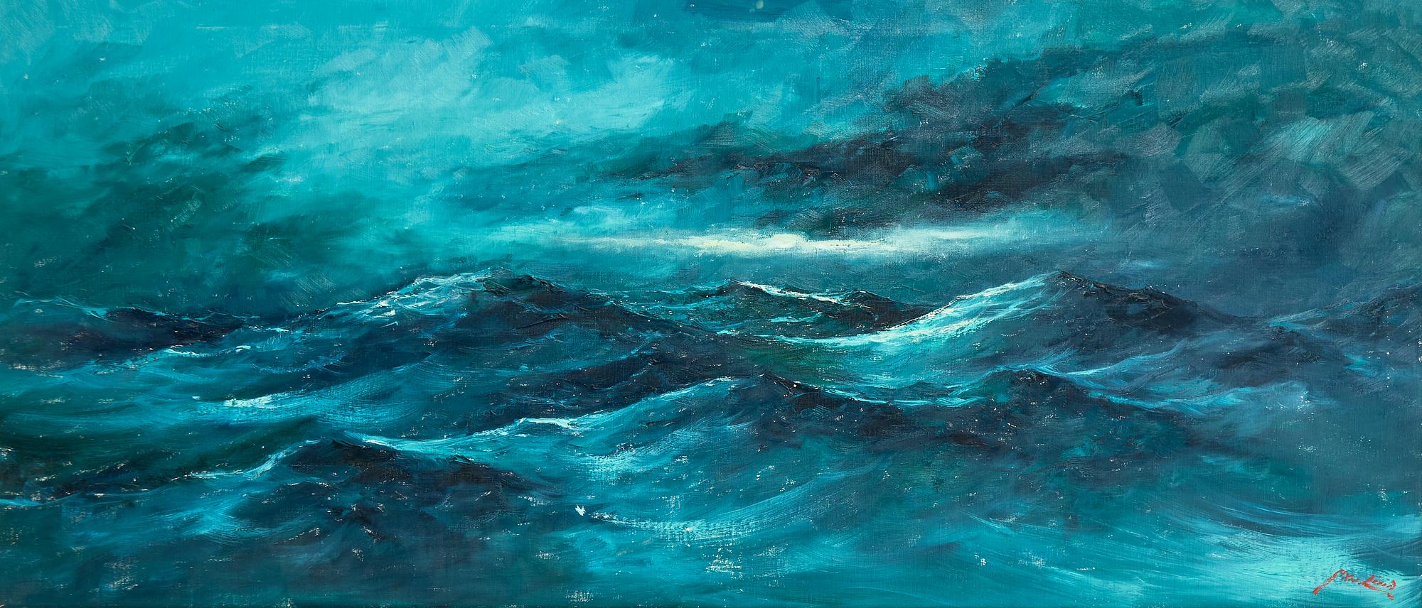 Axel Lind, Translation: "Undulating Sea".