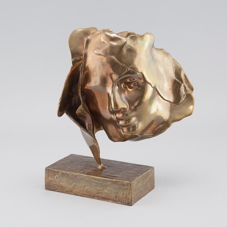 JENS FLEMING SÖRENSEN, sculpture, bronze, signed, numbered 3/8 and dated -77.