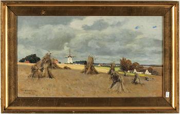 FRITZ STAEHR-OLSEN, olja på duk, signerad och daterad 1919.