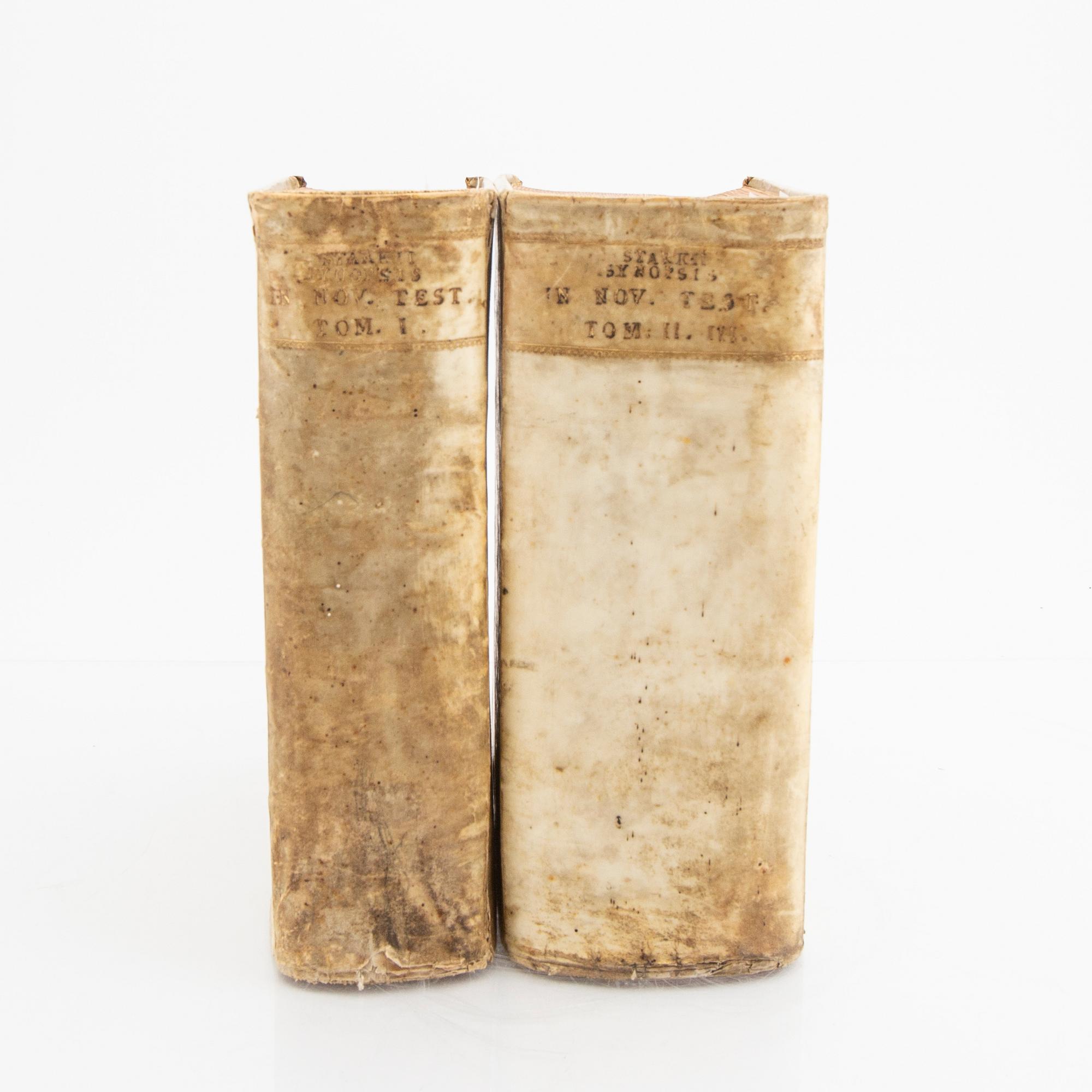 Christoph Starke, books, three parts in two volumes, Lepzig 1745-46.