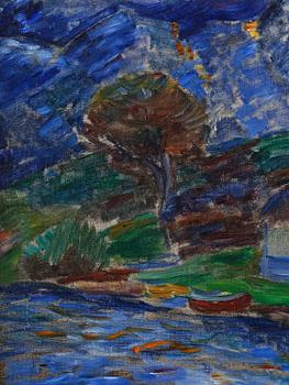 Inge Schiöler, House by the water.