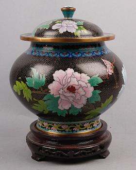 LOCKURNA, cloisonné, Kina, 1900-tal.