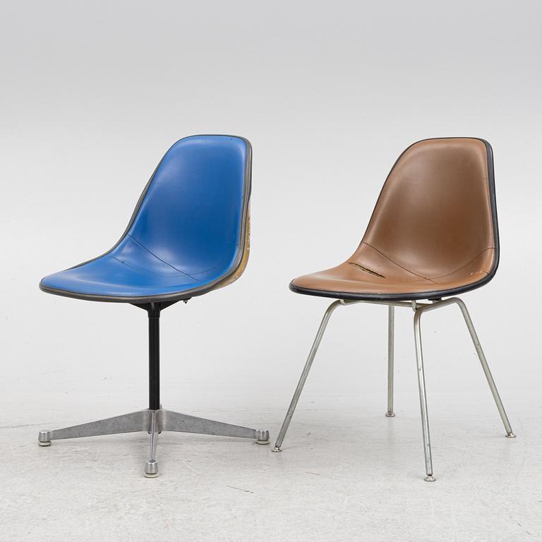 Charles & Ray Eames, stolar, 2 st, Herman Miller.