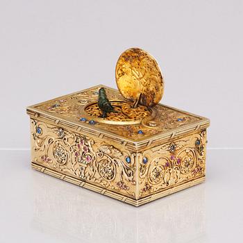 Music box. Possibly Switzerland, late 19th century.