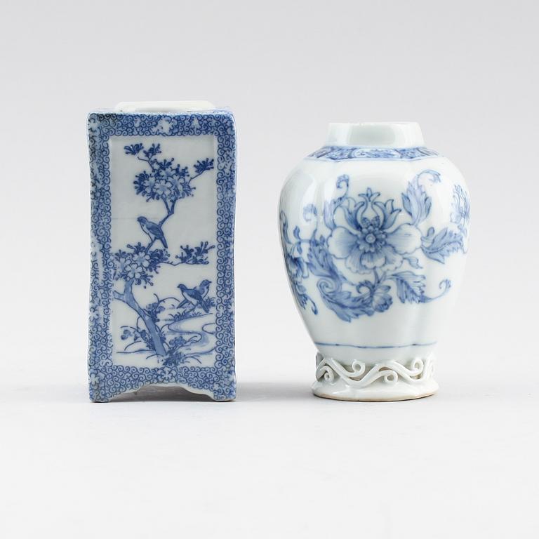 TEVAS OCH VAS, porslin, Kina och Japan, 1700-/1900-tal.