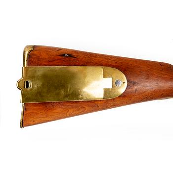 A percussion carbine for the Russian light infantry M 1843.