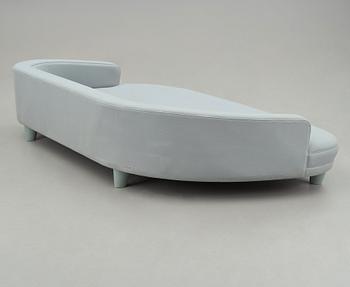 Jonny Johansson, an upholstered sofa, "Studie No 5", Acne Studios by O.H. Sjögren, Tranås, Sweden 2010.