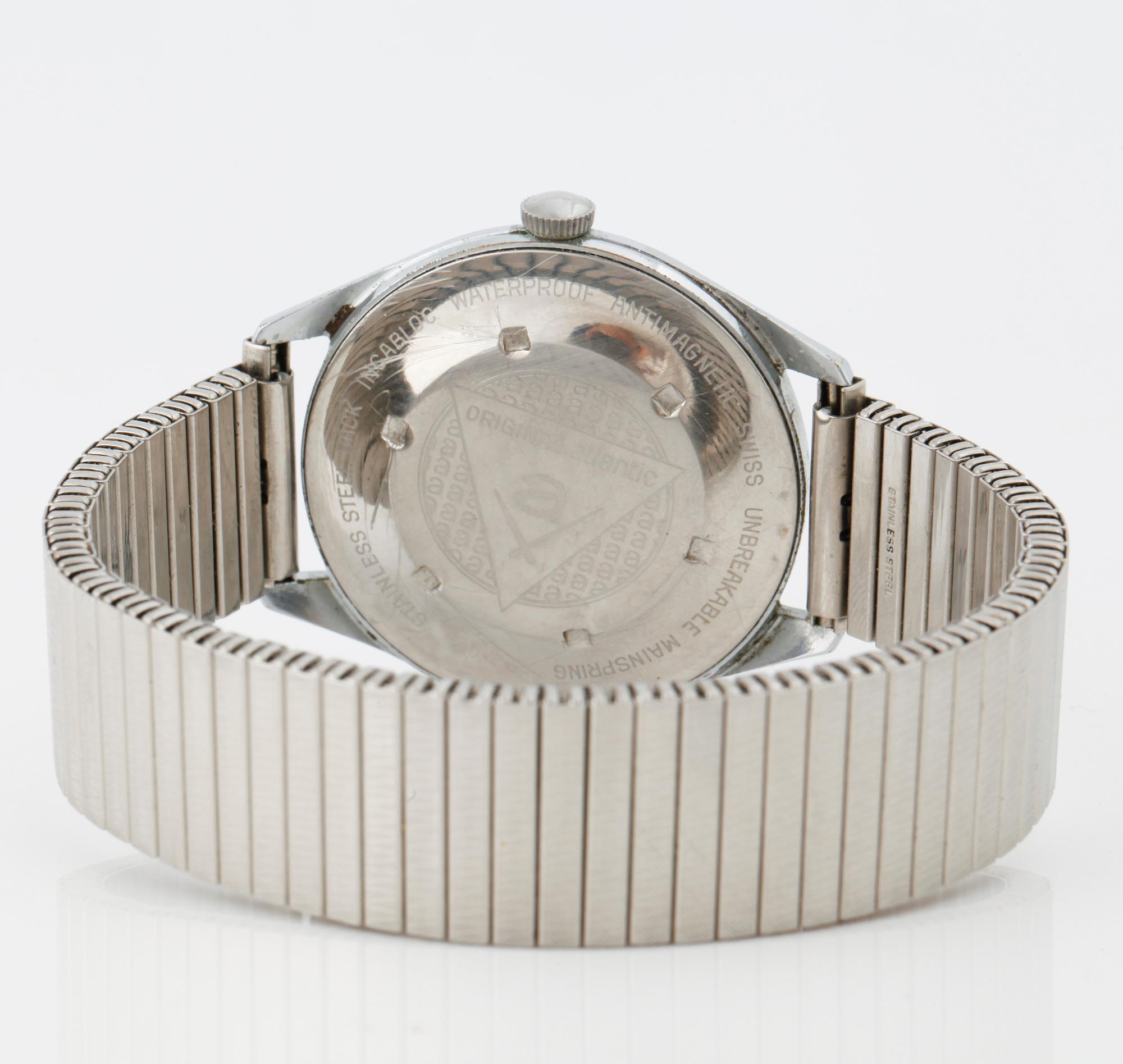 ATLANTIC, Worldmaster, wrist watch, 38 mm.