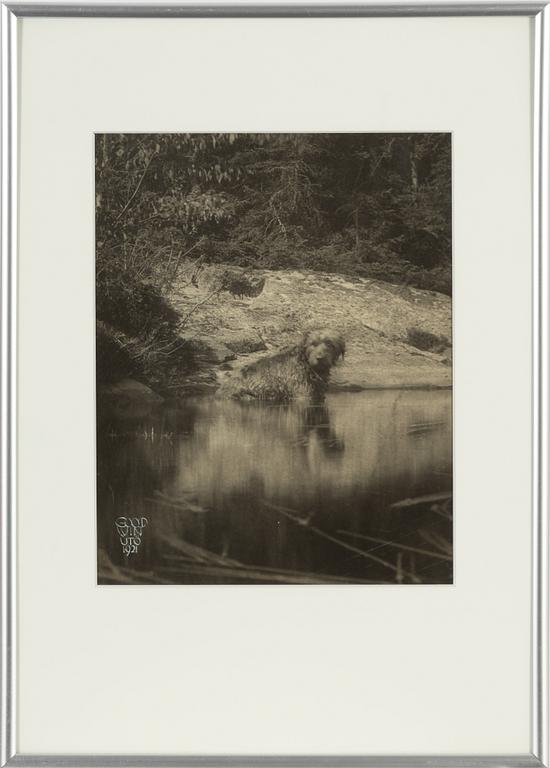 Henry B. Goodwin, gelatin silver print, signed, 1921.