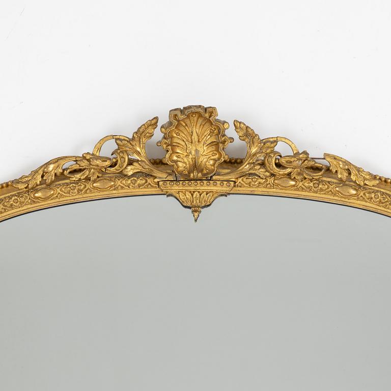 A late 19th century mirror.