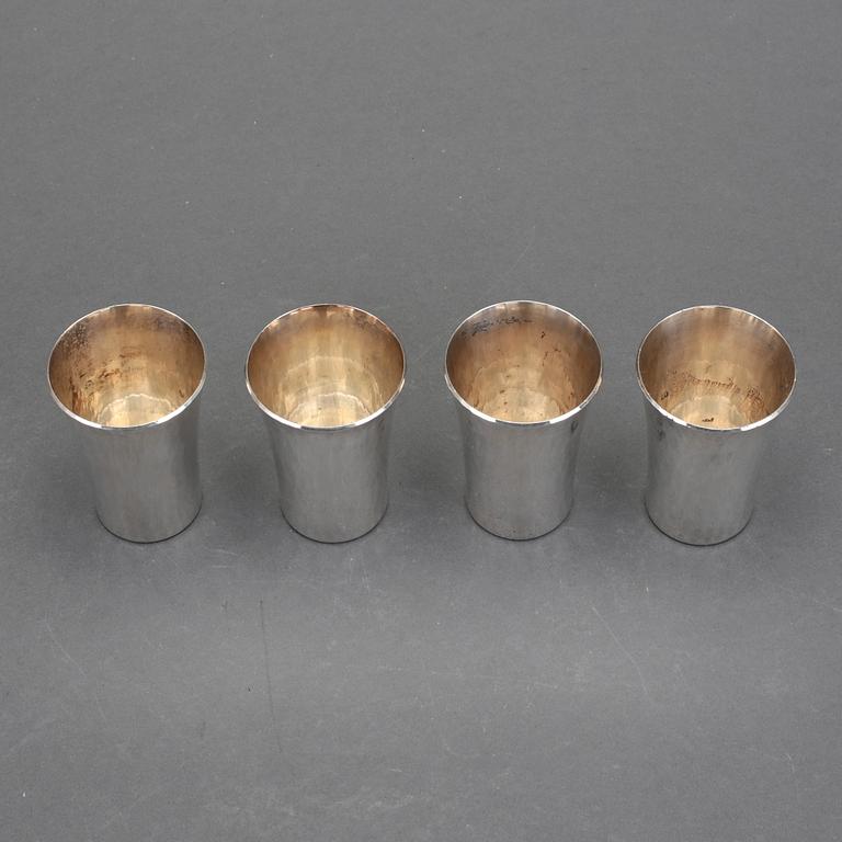 KOPPAR, sterlingsilver, Erik Löfman, MGAB, 1972, tot vikt ca 275,3 gram.