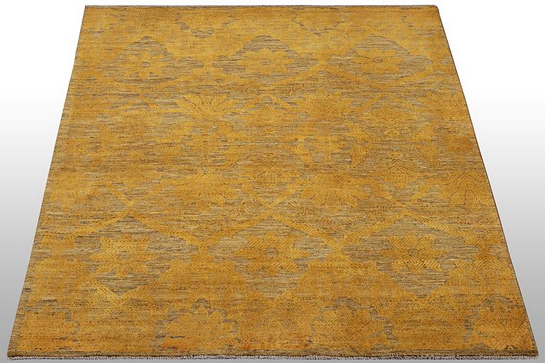 A rug, Gabbeh, modern design, ca 239 x 168 cm.
