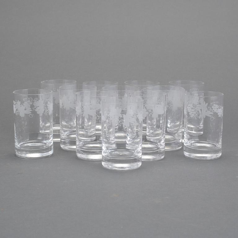 SERVISDELAR, 12 st, "Swedish old", Reijmyre.