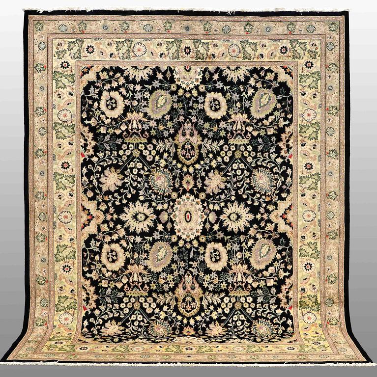 A carpet, Kashmar 314 x 250 cm.