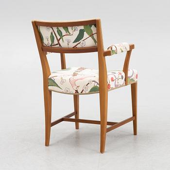 Josef Frank, a model 695 armchair, Firma Svenskt Tenn, Sweden.