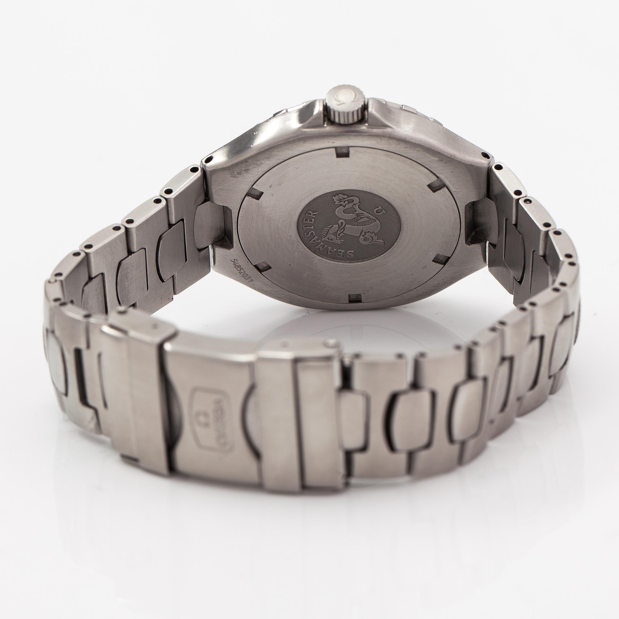 Omega, Seamaster, 200m, wristwatch, 38 mm.