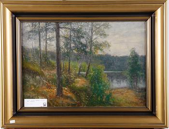 NILSON, SEVERIN, olja på duk, signerad.