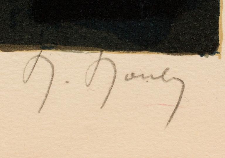 MARCEL MOULY, a signed and numbered epreuve d'artiste lithograph.