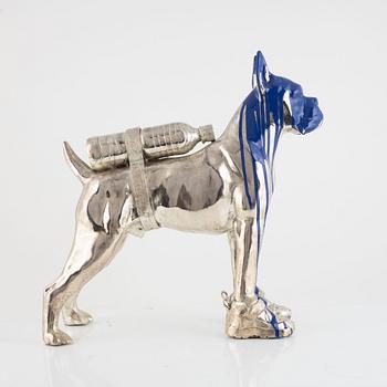 William Sweetlove, "Cloned French Bulldog with Pet Bottle".