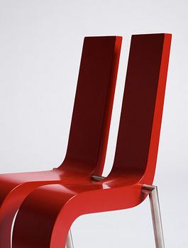 Sigvard Håkansson, a "2+1" chair, ed. 25/25, Sigvard Design AB Linköping, Sweden 2003.