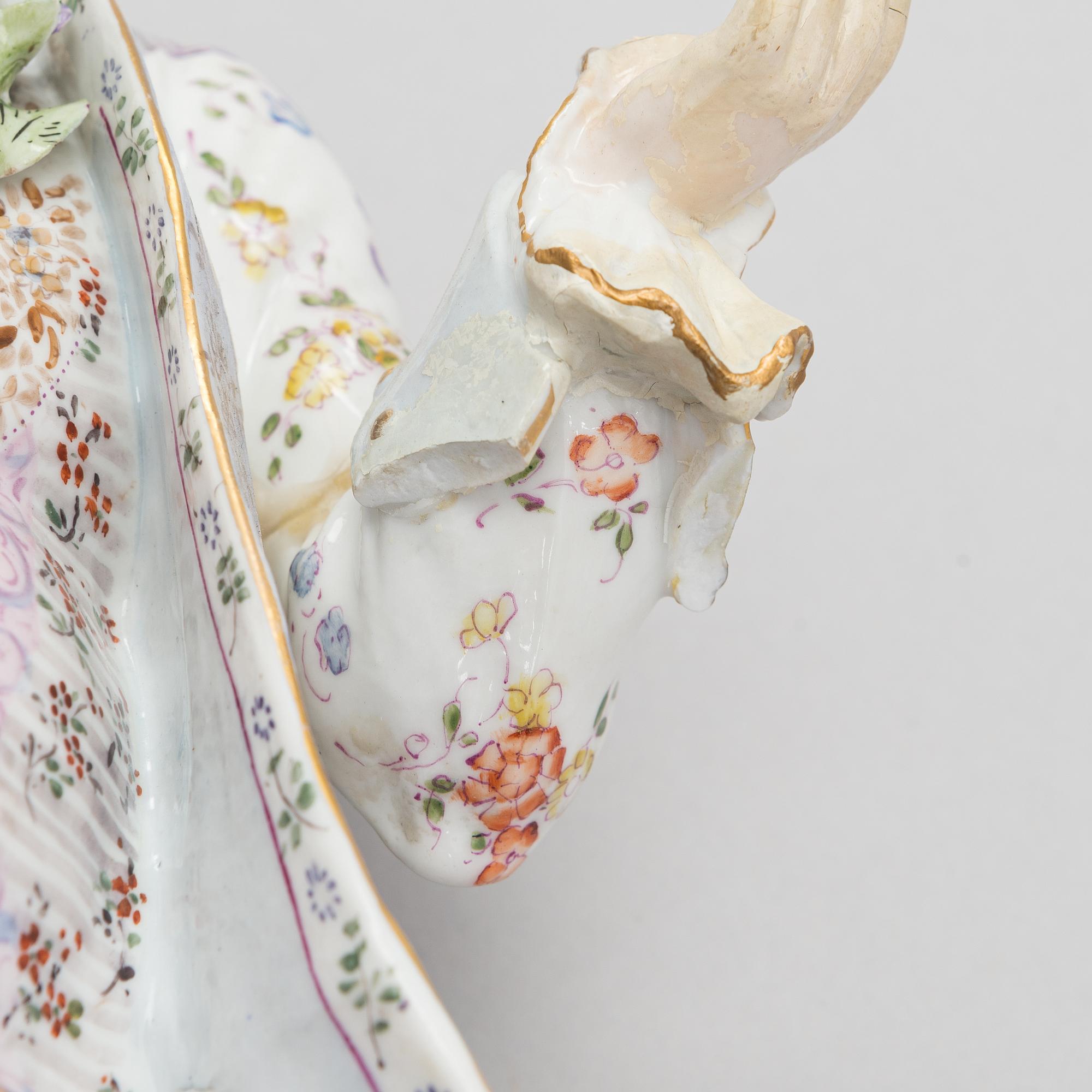 Figuriini, Meissen, posliini, Saksa, 1800-luku.