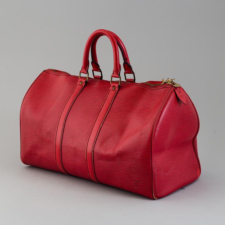 LOUIS VUITTON, "Keepall", väska.