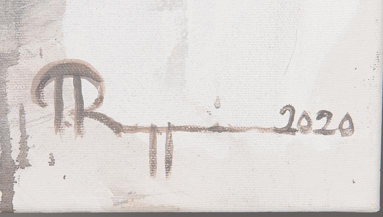 Tuula Ropponen, acrylic on canvas, a tergo signed and dated 2020.
