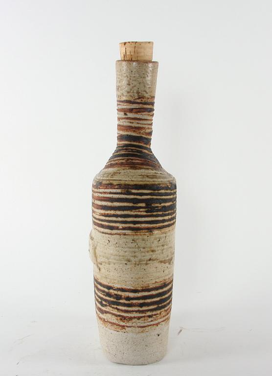 FLASKA, stengods, TUE, Danmark.