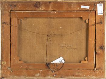 MARCUS LARSSON, oil on canvas, signed and dated 1856.