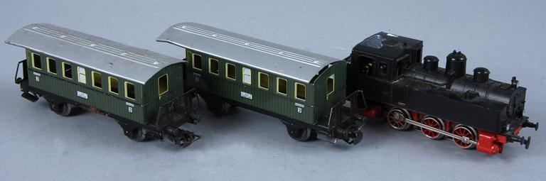 LEKSAKSTÅGSDELAR, 18 st, Märklin.