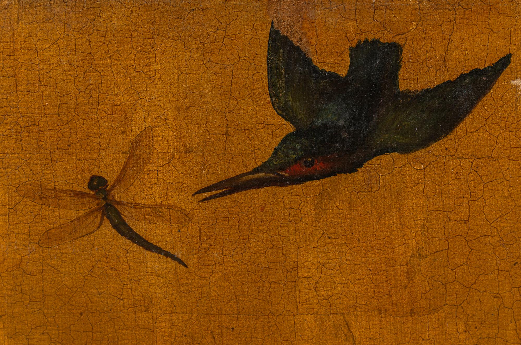 CHARLES GOGIN, 4, oil on canvas, signed Charles Gogin and C.G. With numbering 175 in red on all four.