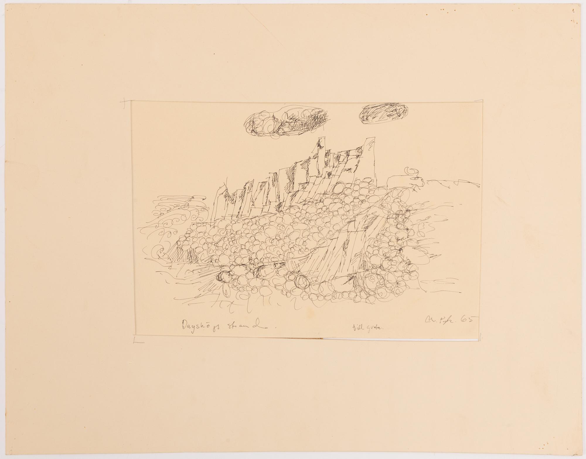 Madeleine Pyk, "Dagshögs strand" (Dagsshög quarry).