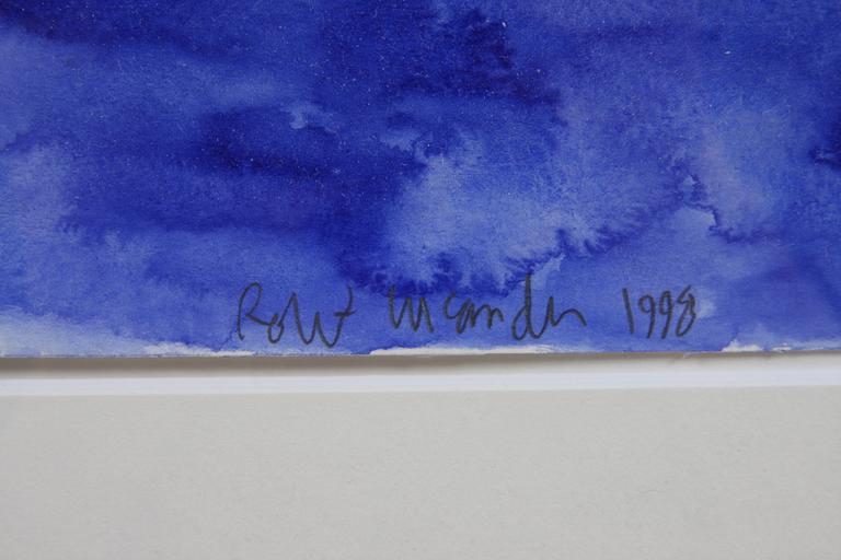 ROBERT LUCANDER, akvarell, sign o dat 1998.