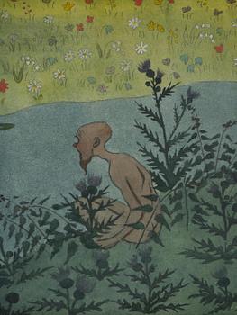 Ivar Arosenius, By the water.