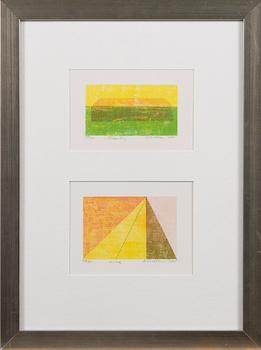 REINO HIETANEN, 2 lithographs, signed and dated 2005, numbered 79/80 + 99/80.