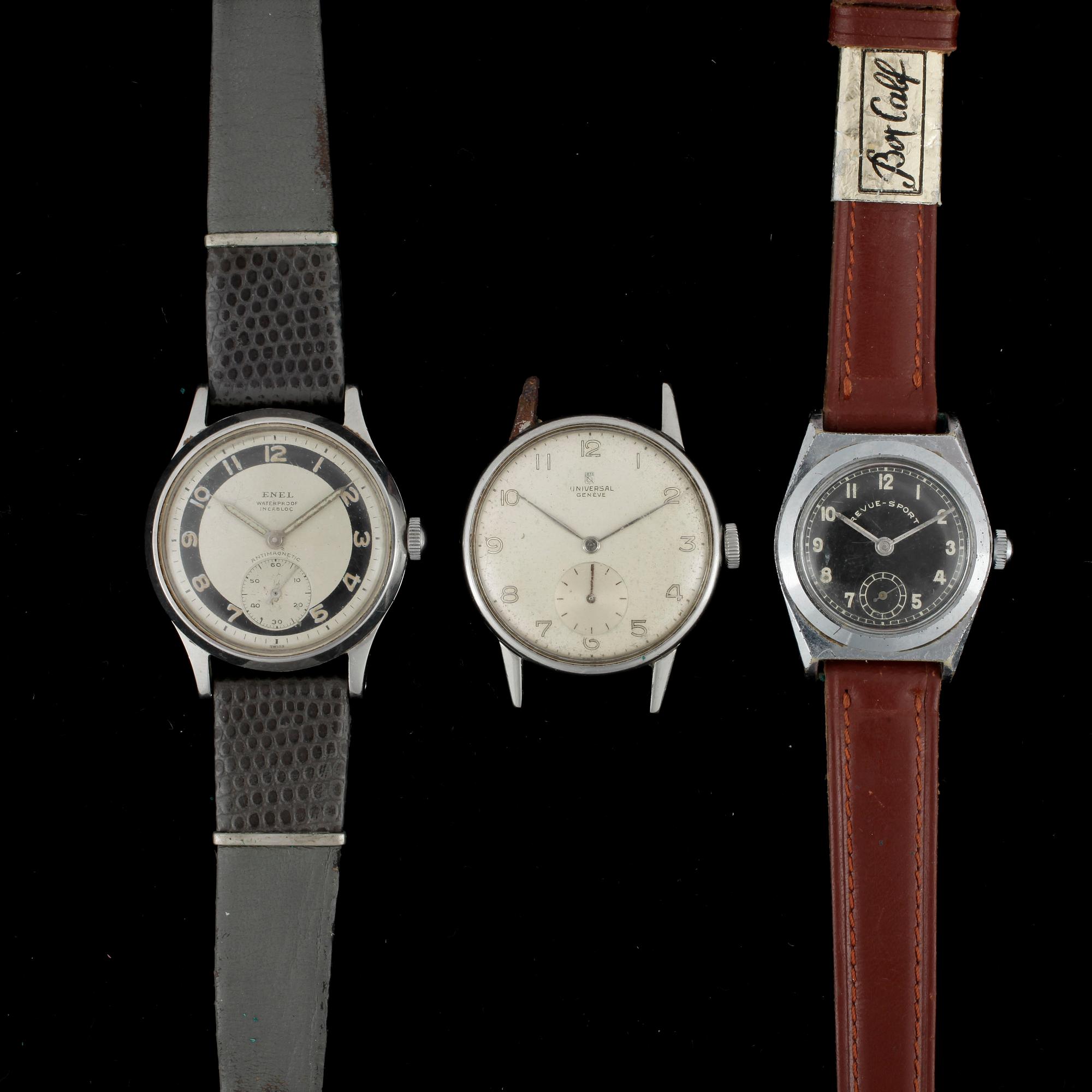 ARMBANDSUR, 3st, Universal, Enel, Revue, 1940/50-tal.