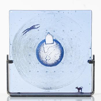 Bertil Vallien, a sculpture, Kosta Boda.