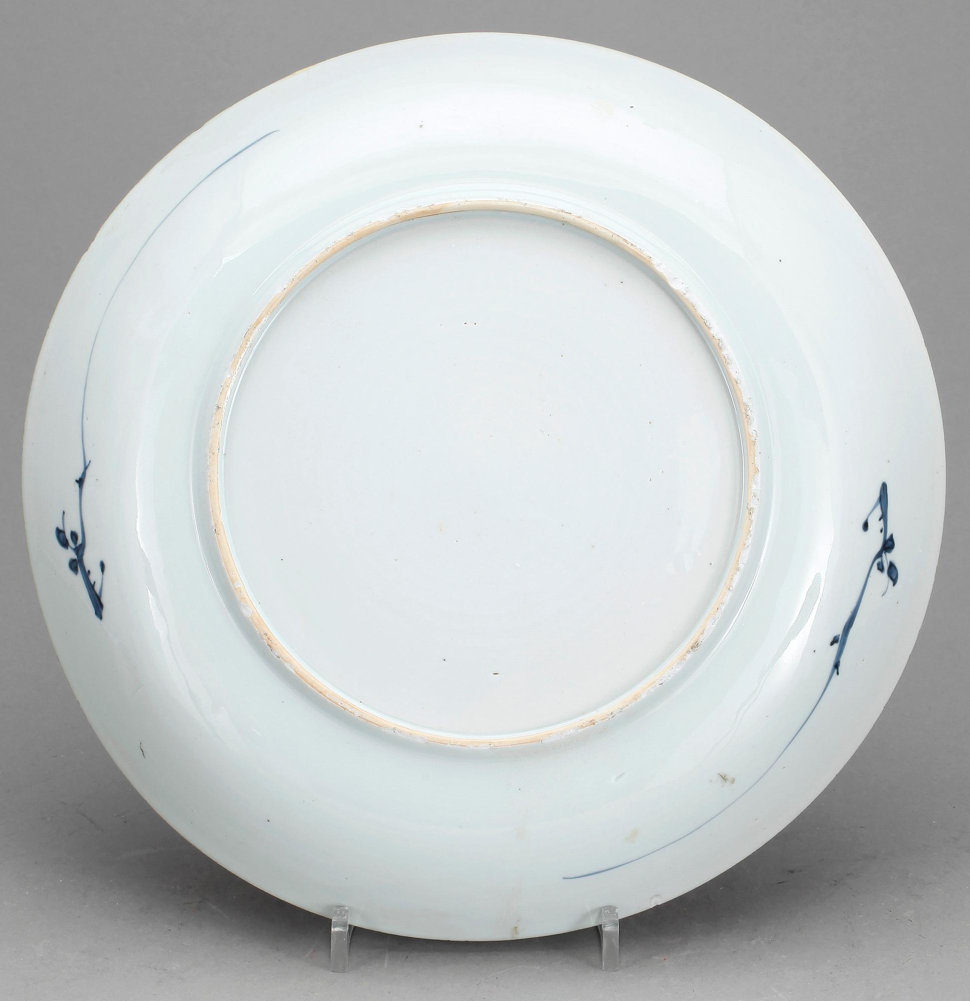 FAT, porslin, Kina, Kangxi (1662-1722).