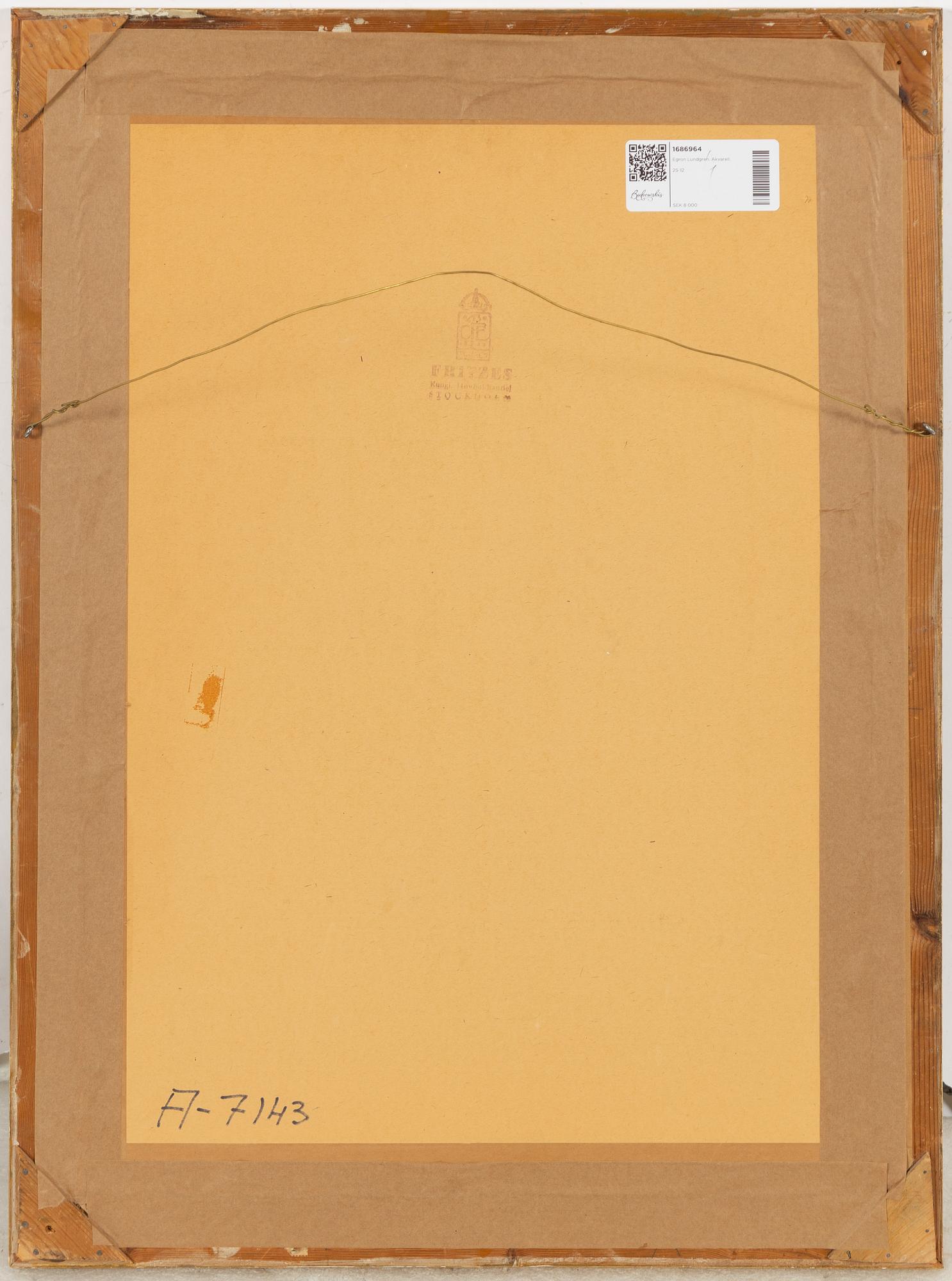 Egron Lundgren, Spanjorska.