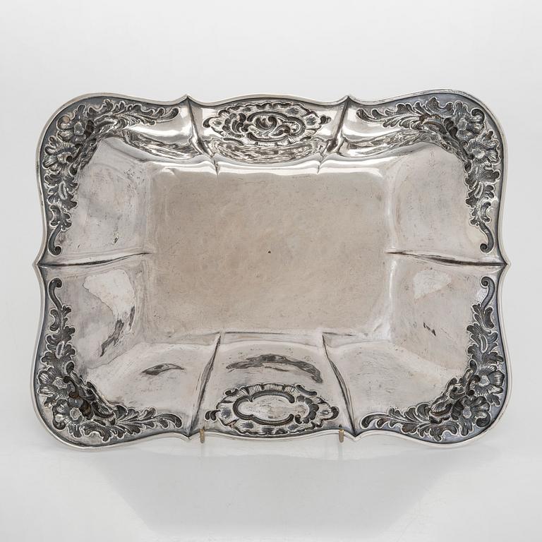 Praktskål, silver, Wien, Österrike-Ungern 1840.