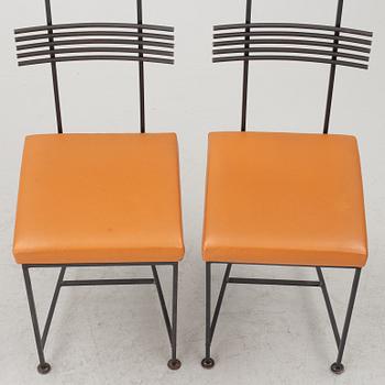 Göran Olsson, chairs, 8, Olsson & Dåm, late 20th century.