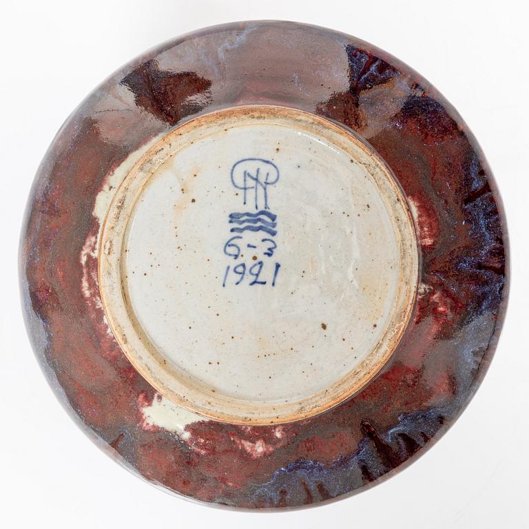 Patrick Nordström, Vase, Royal Copenhagen, Denmark, 1921.