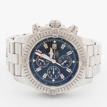 BREITLING, Super Avenger Chronograph, wristwatch, 49 mm,