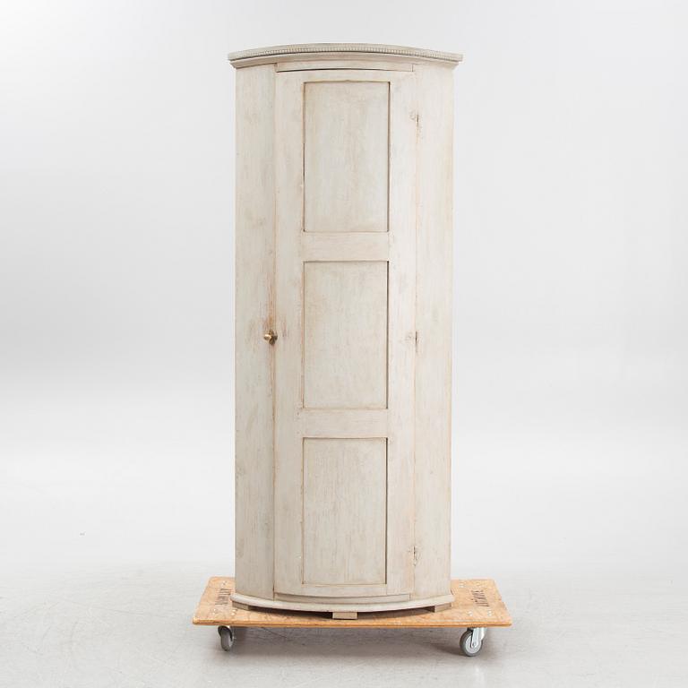 Hörnskåp, 1800-talets andra hälft.